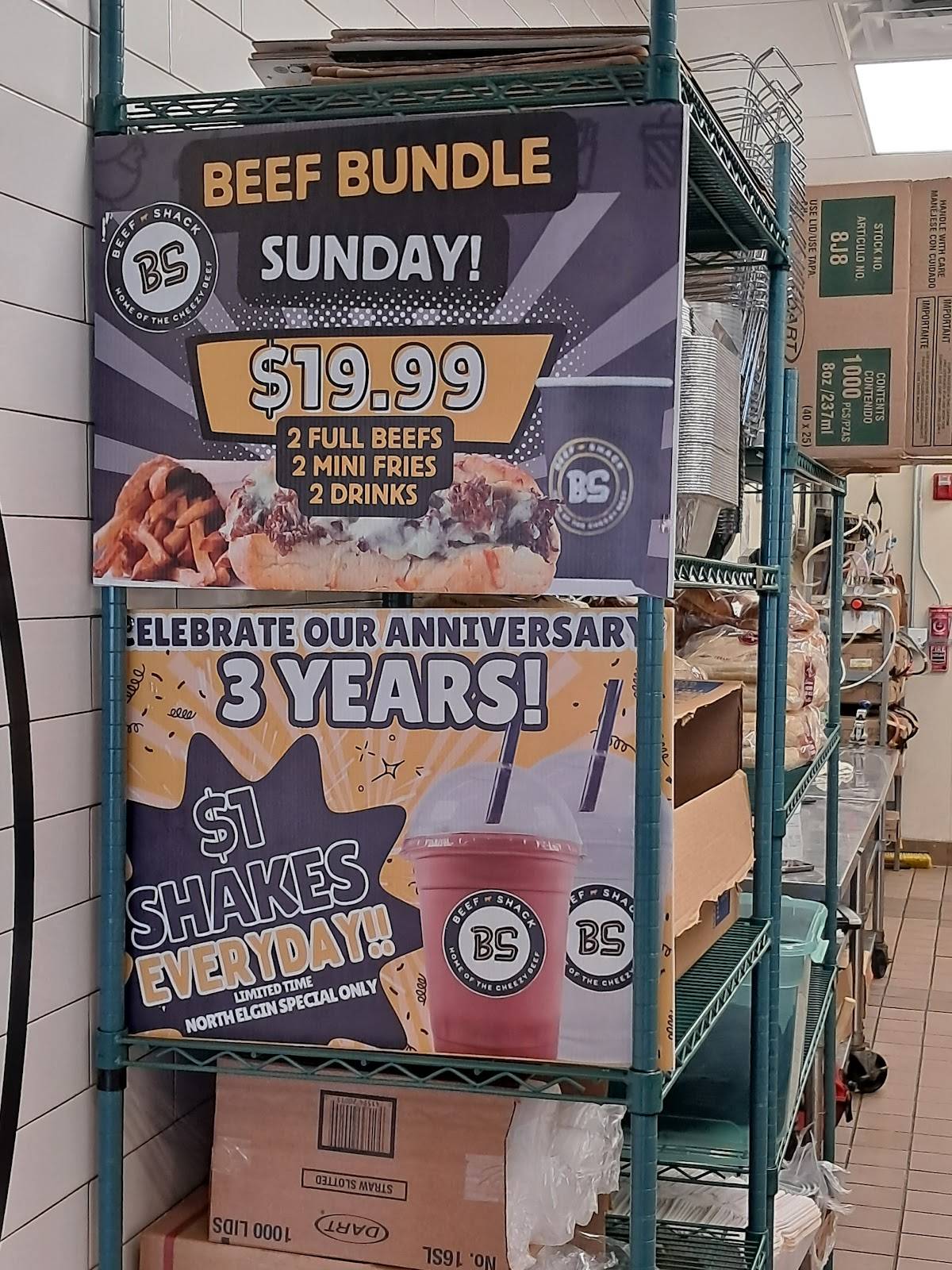Beef Shack меню