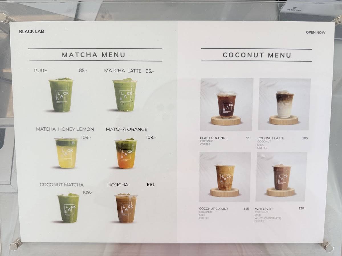 Black Lab Specialty Coffee And Homemade Bakery меню