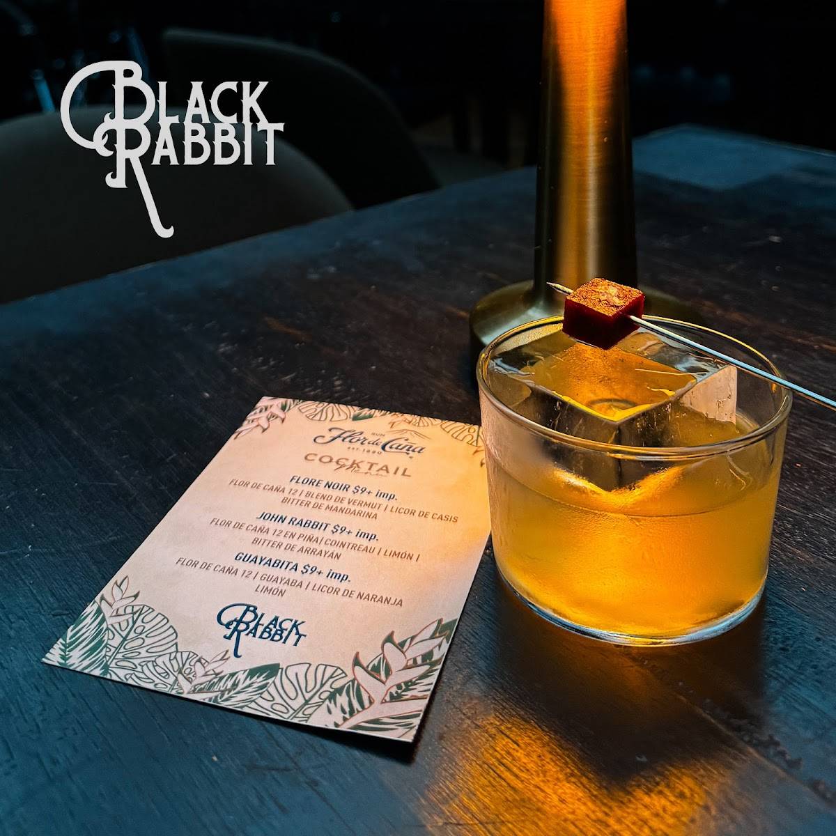 Black Rabbit меню