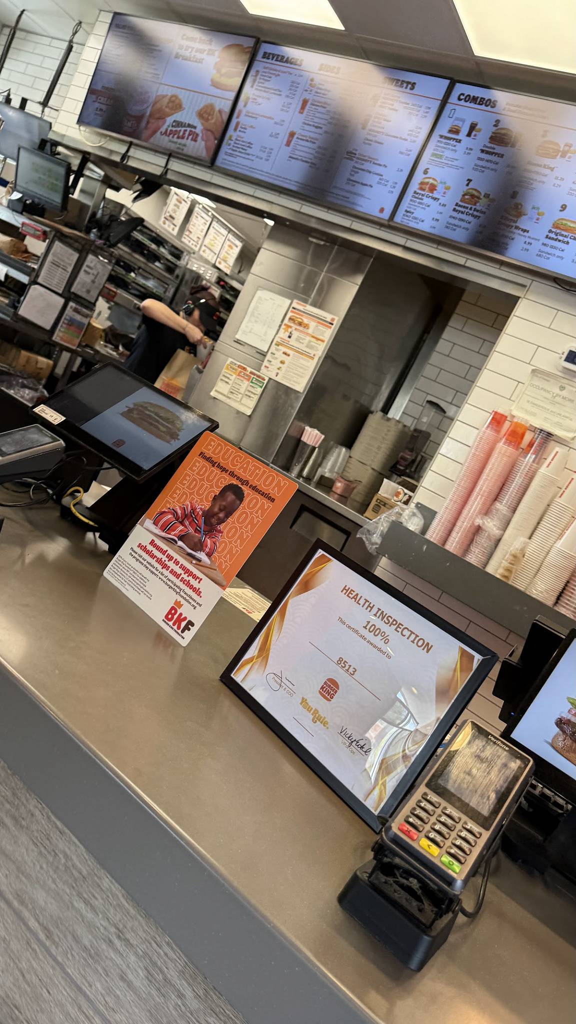 Burger King меню