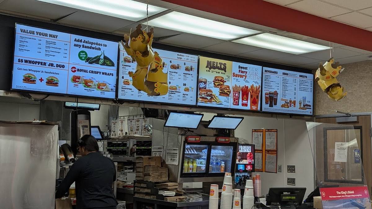Burger King меню
