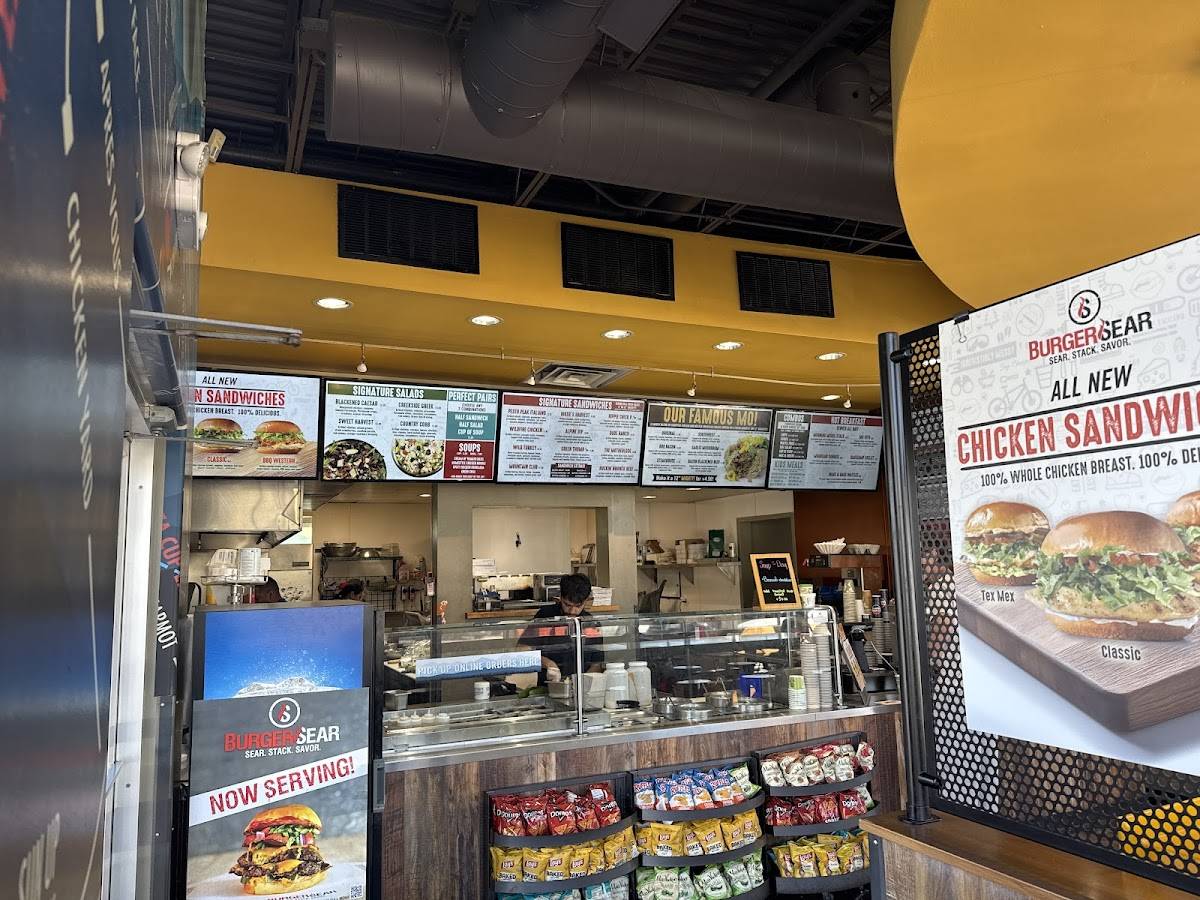 BurgerSear меню