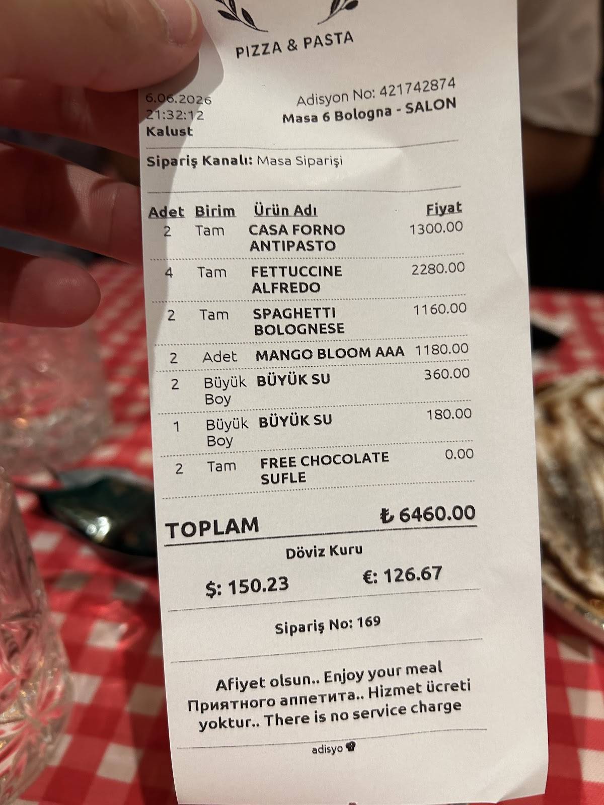 CASA FORNO PIZZA PASTA меню
