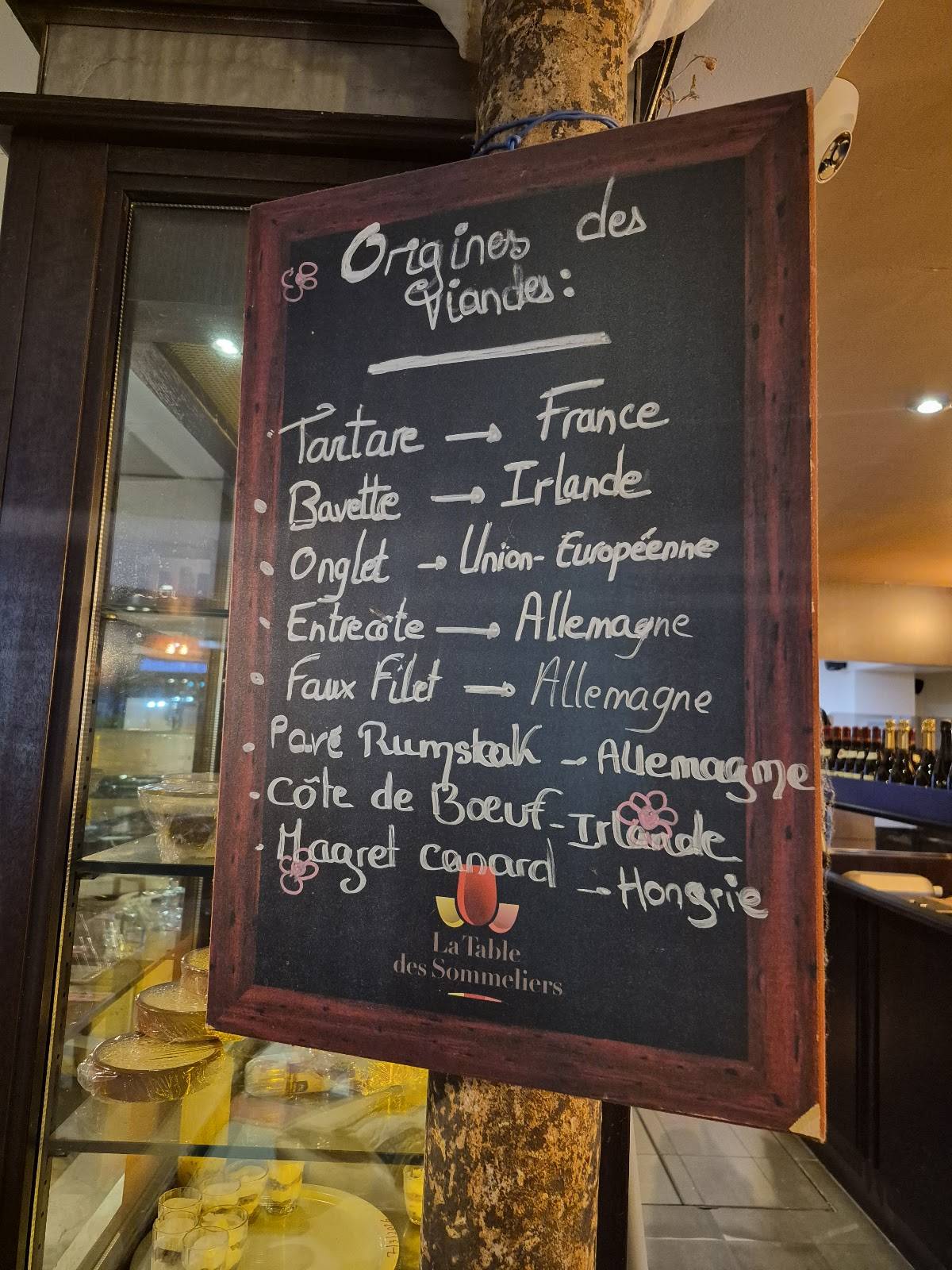 Café Coté Rive меню