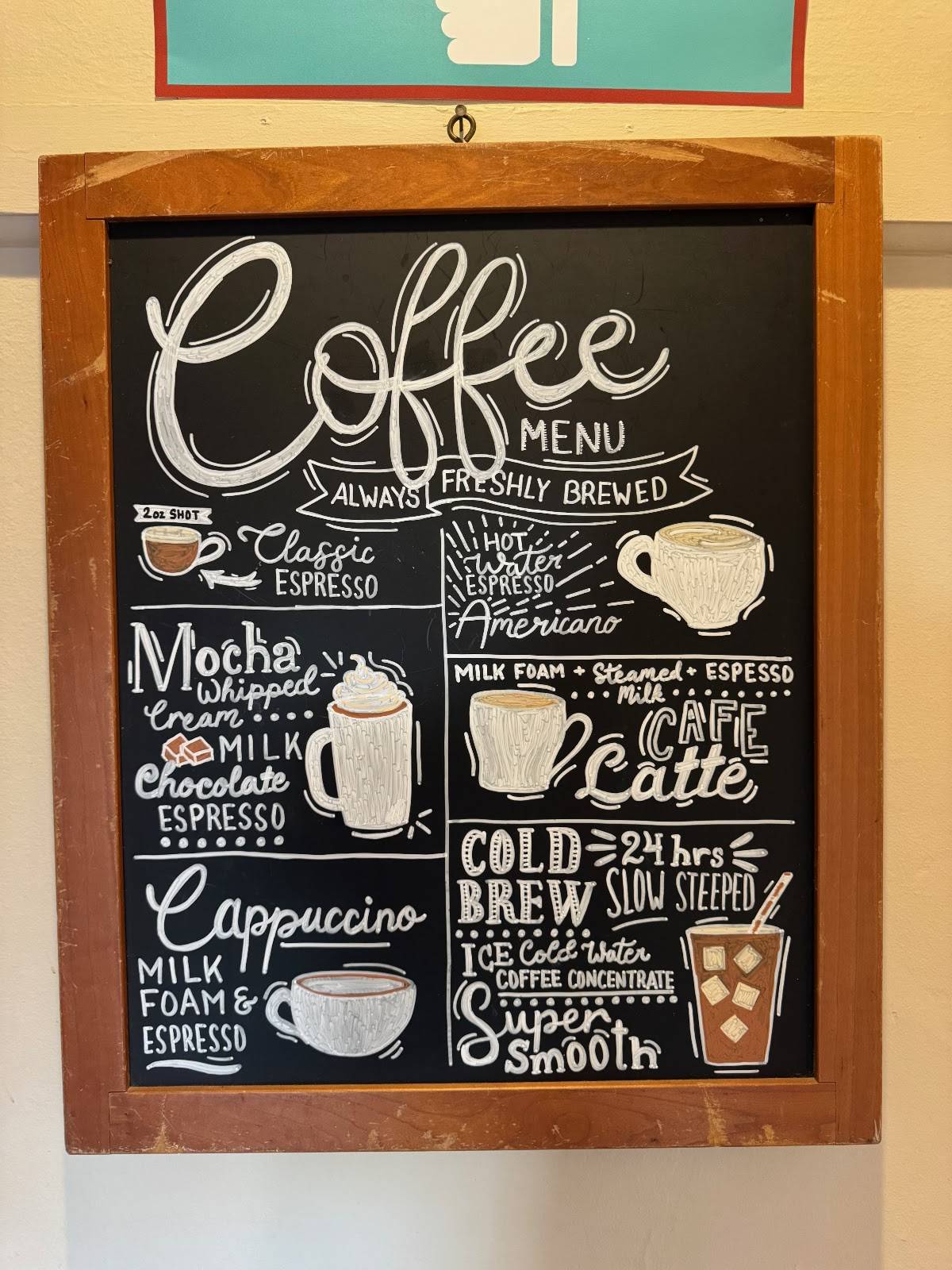 Fiddleheads Coffee Cedarburg меню