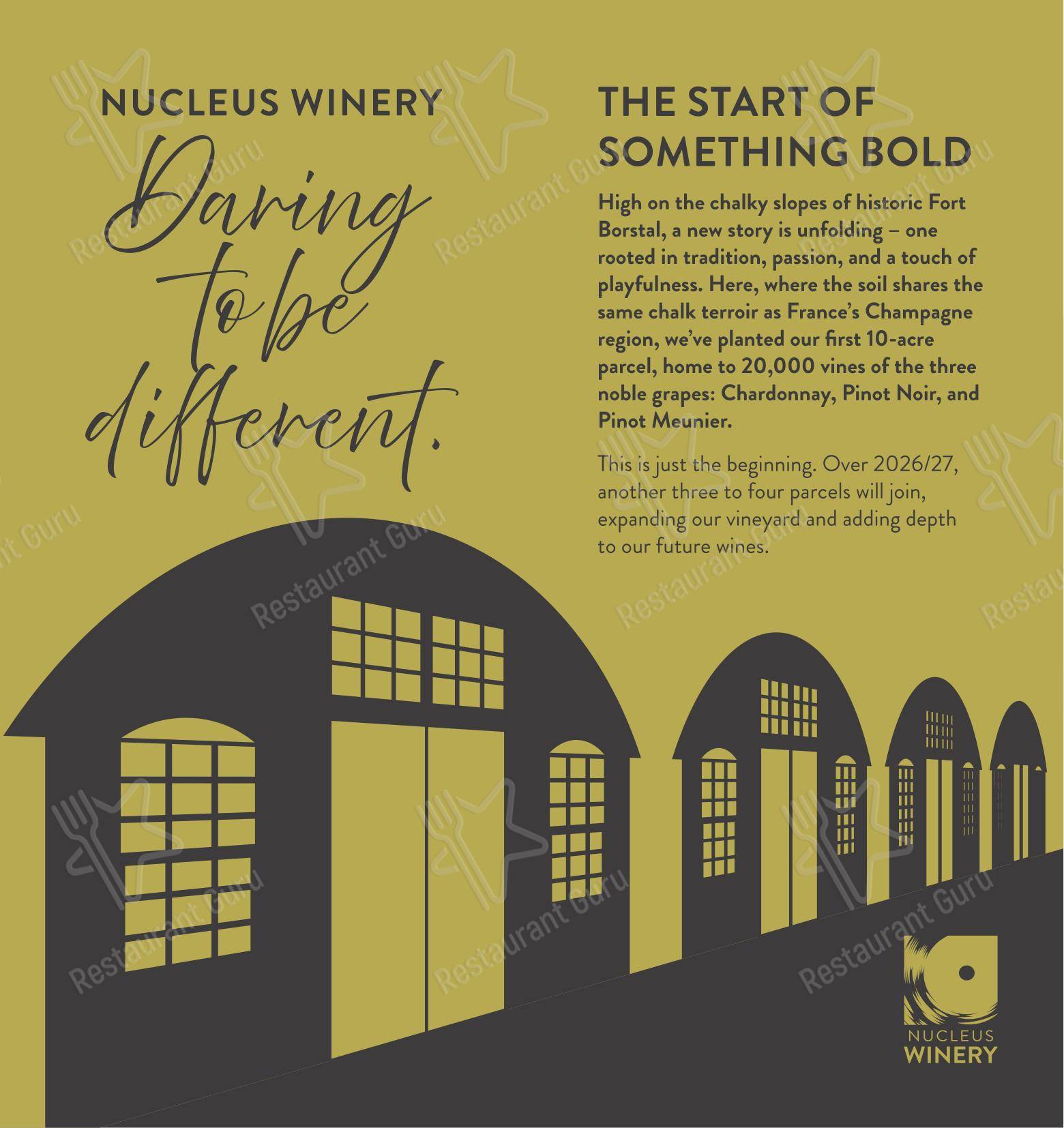 Café Nucleus Rochester в Рочестере - Dinner Menu