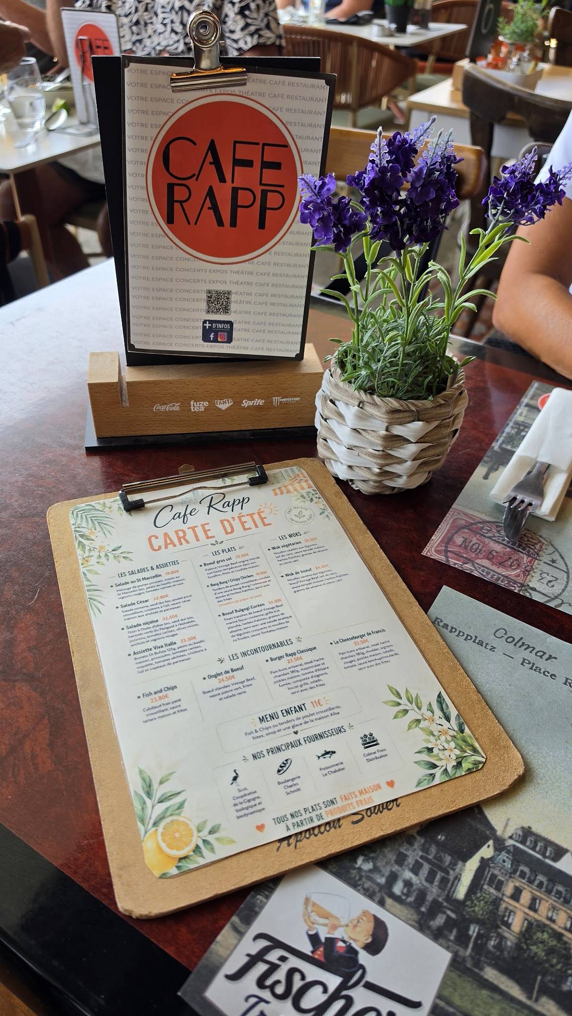 Café Rapp меню