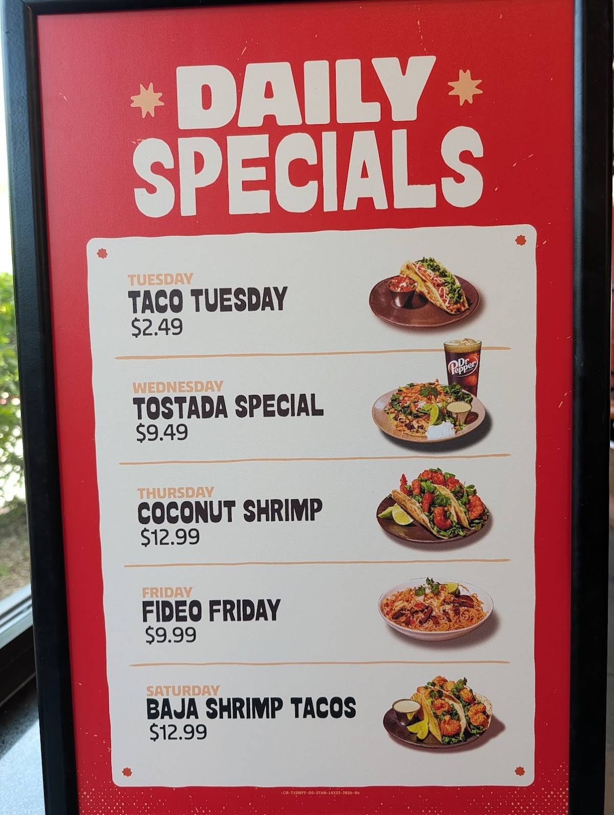 Cafe Rio Fresh Modern Mexican меню