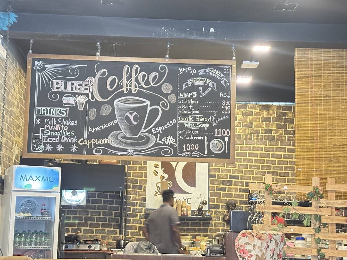 Cafe YC меню