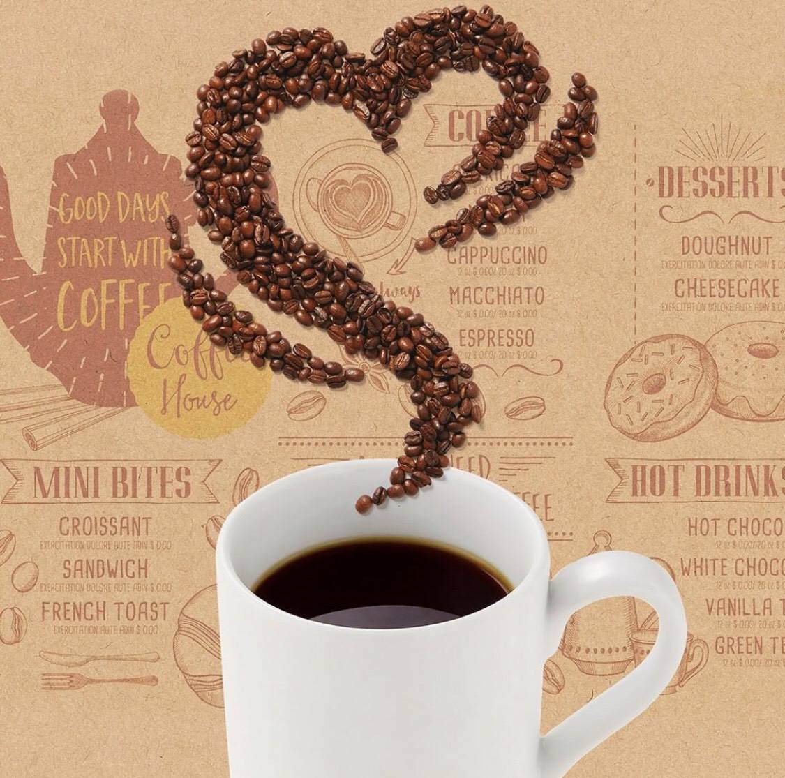 Caffe Veloce меню