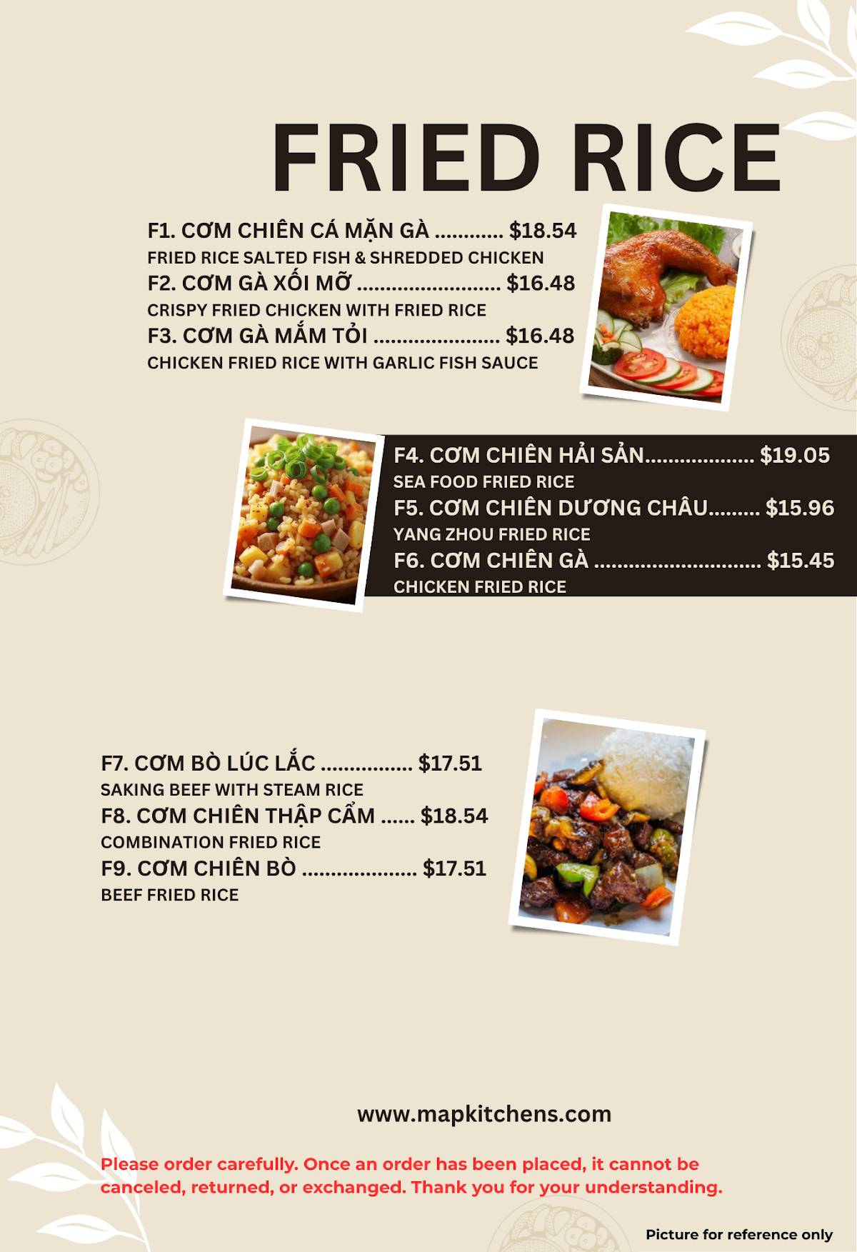 Mập Kitchen меню