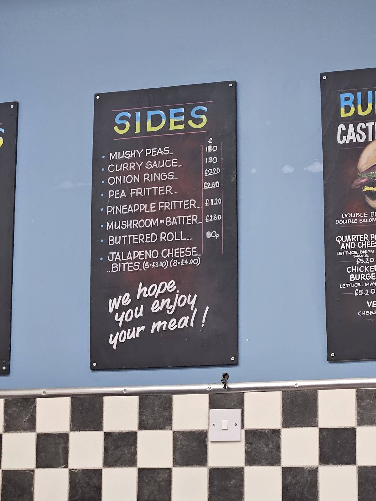 Castle Fish Bar меню
