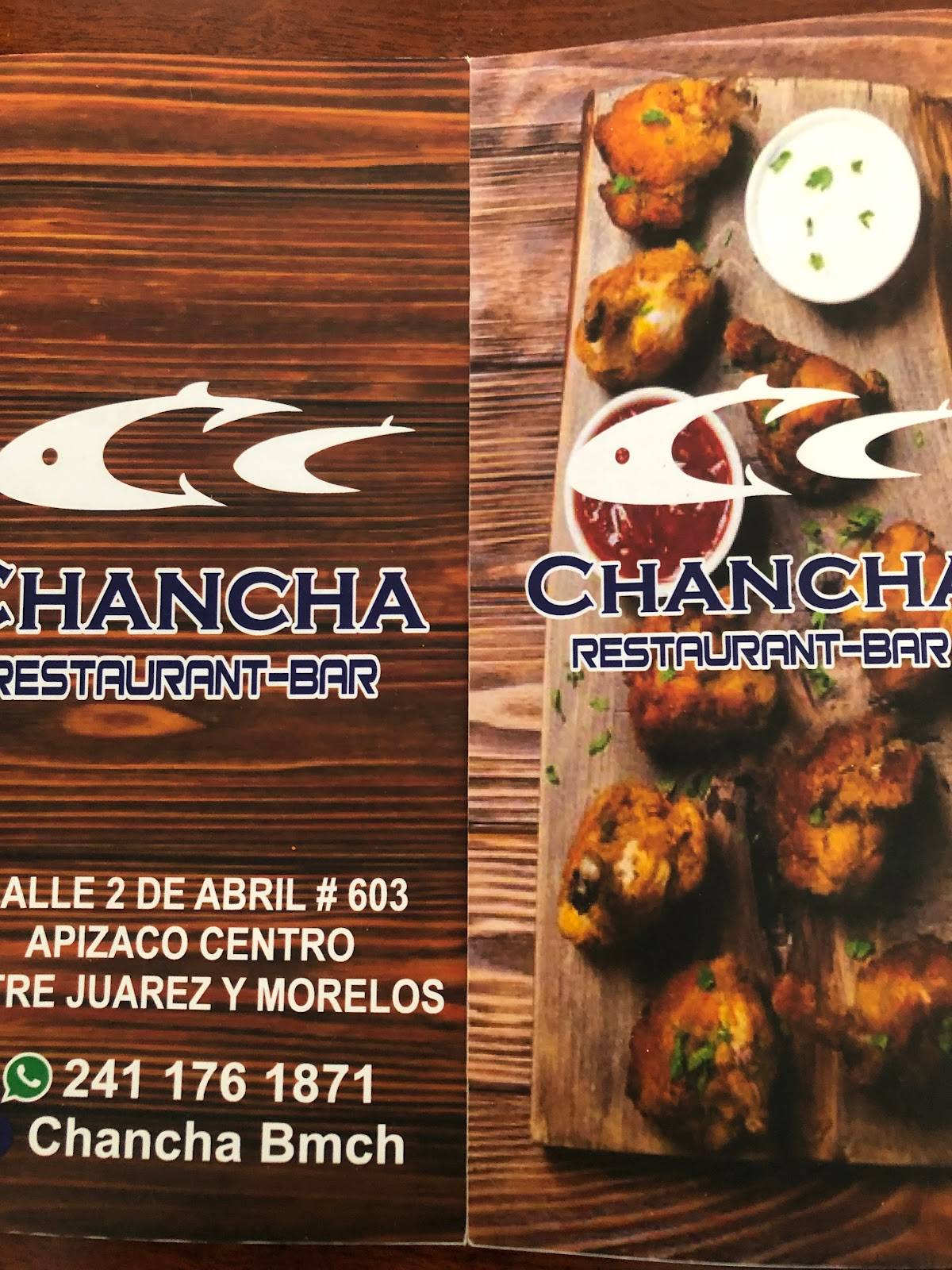 Chancha Mariscos-Bar меню