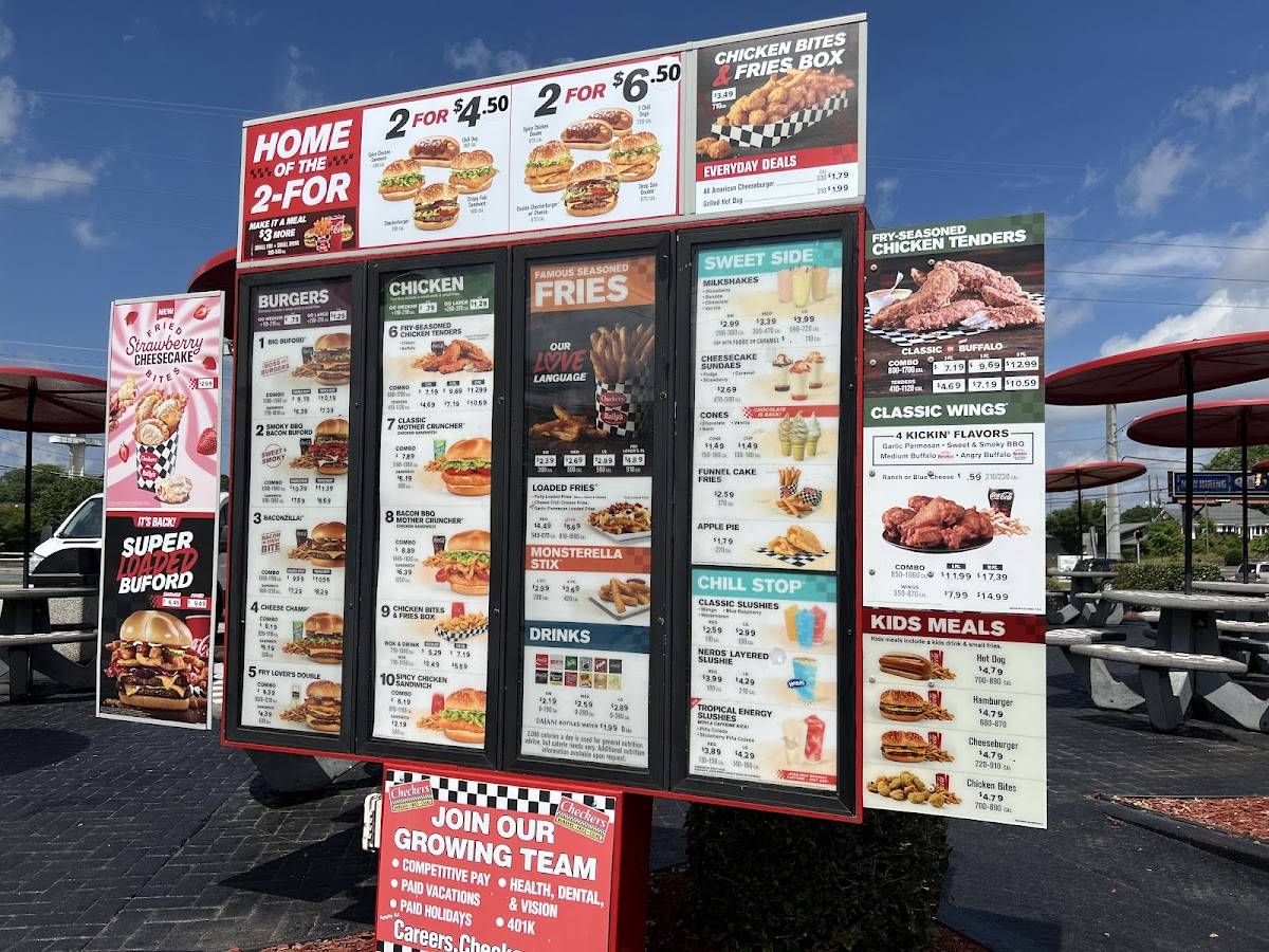 Checkers меню