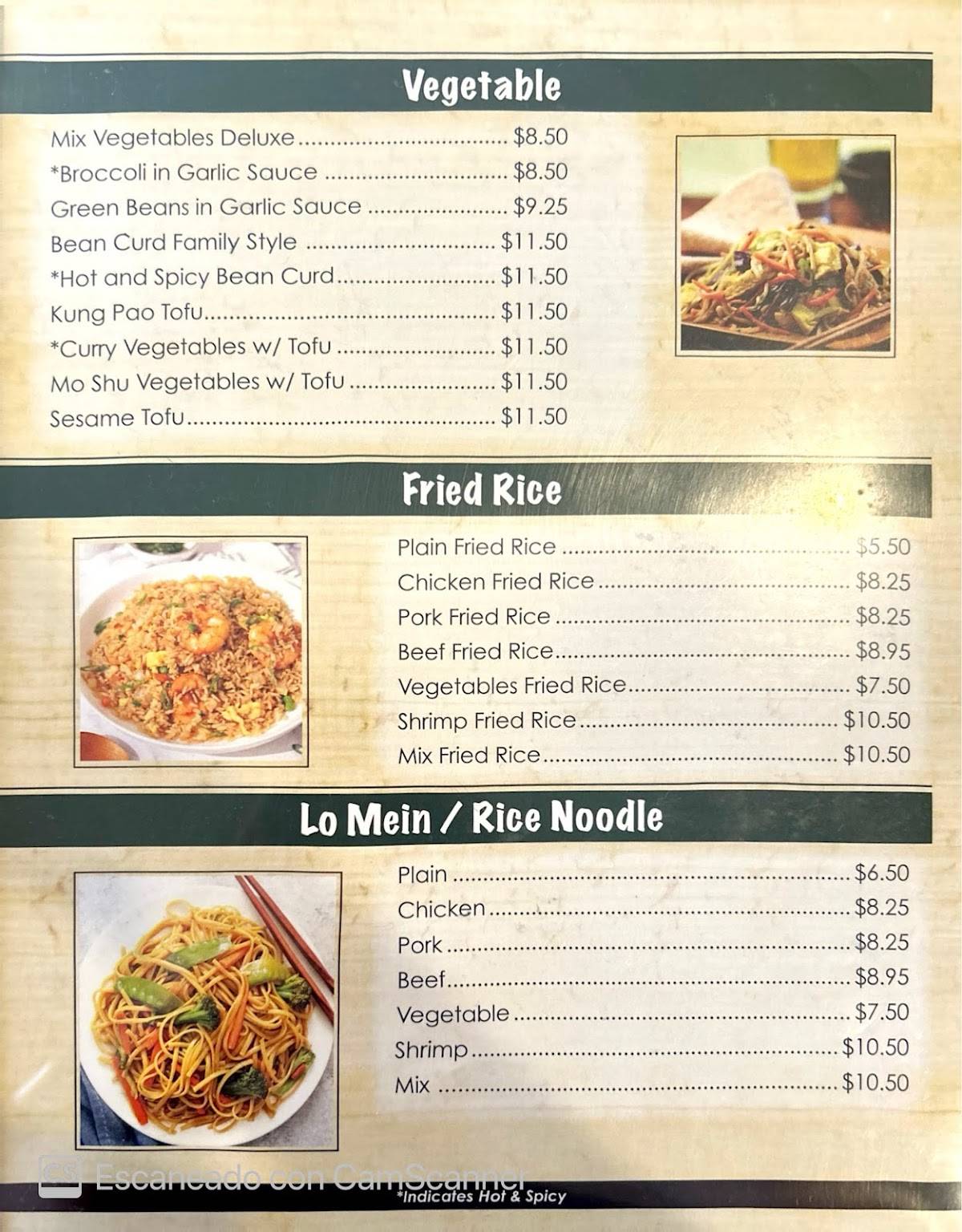 Chef Chu's Chinese меню