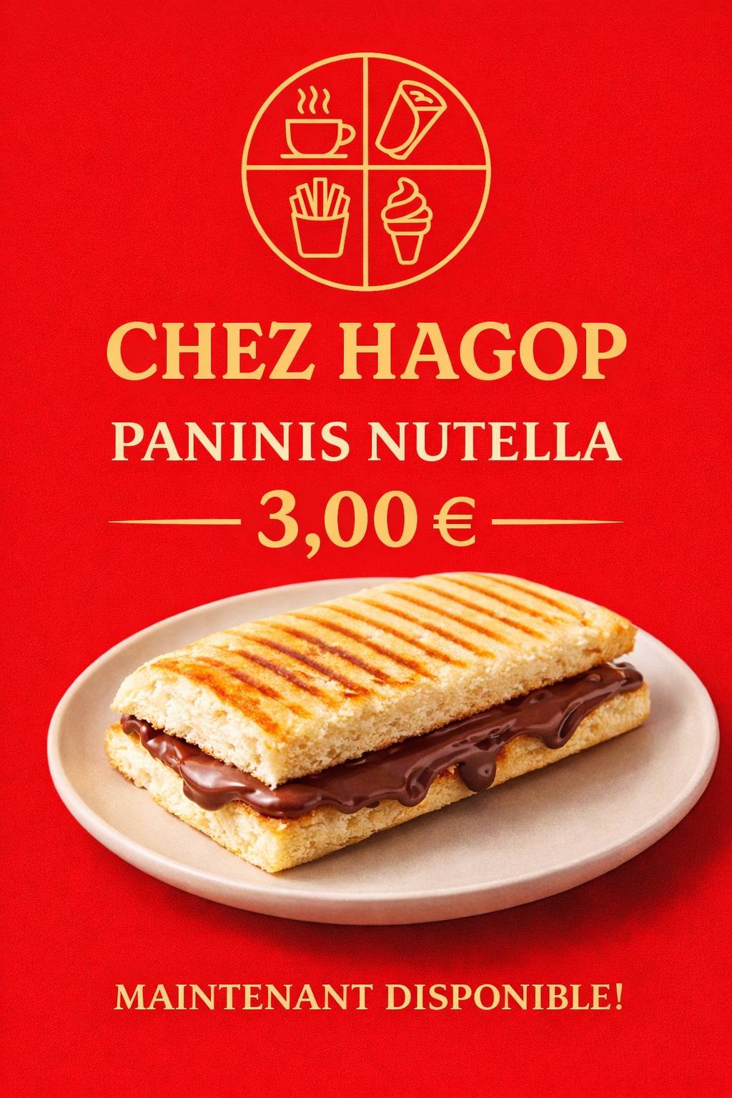 Chez HAGOP меню