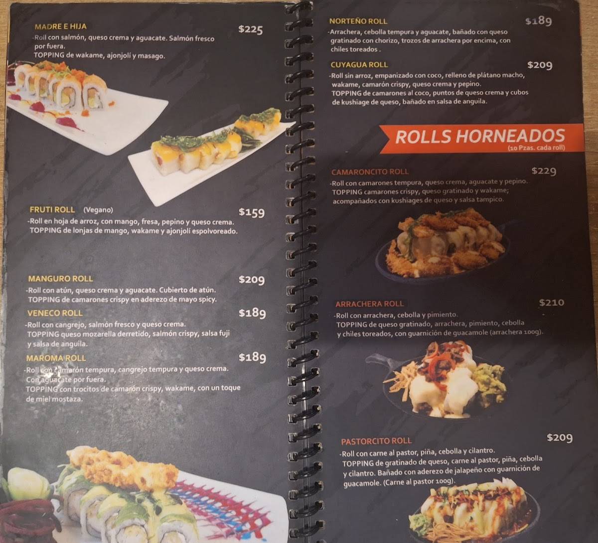 Coco Roll - Sushi & Ramen Coatepec меню