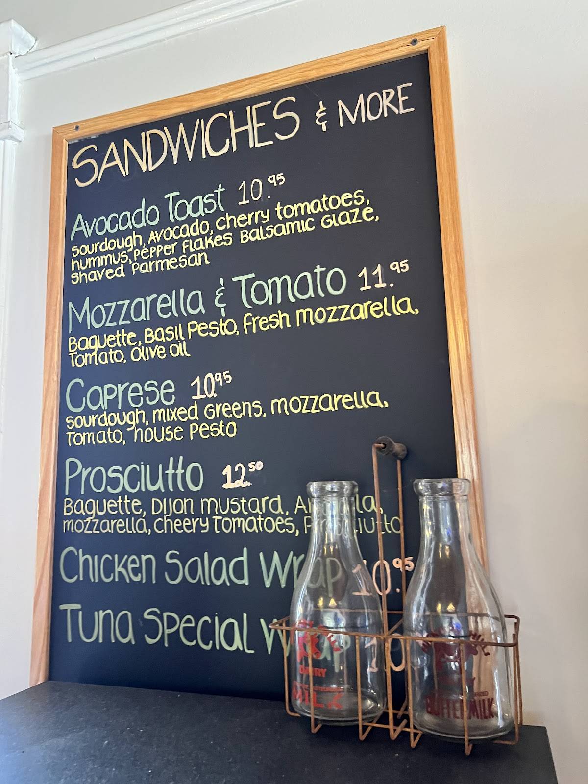 Coffee Ride Cafe меню