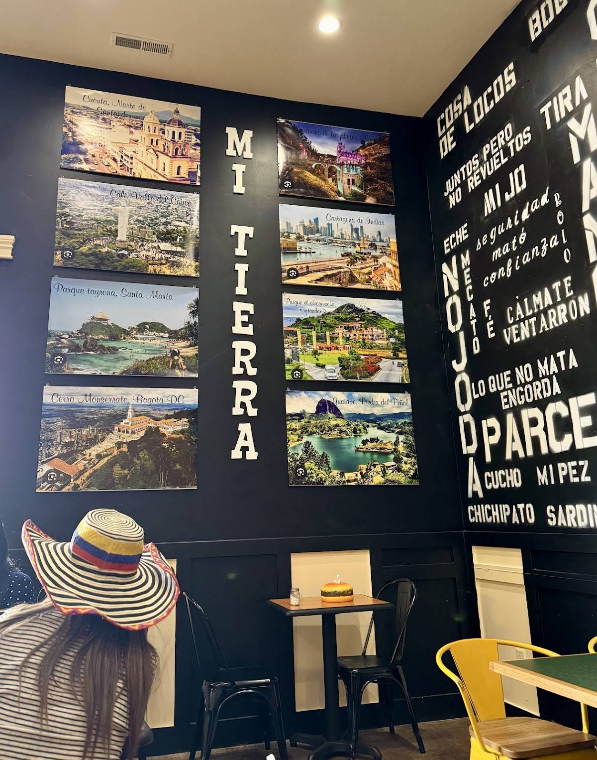 Colombian County меню