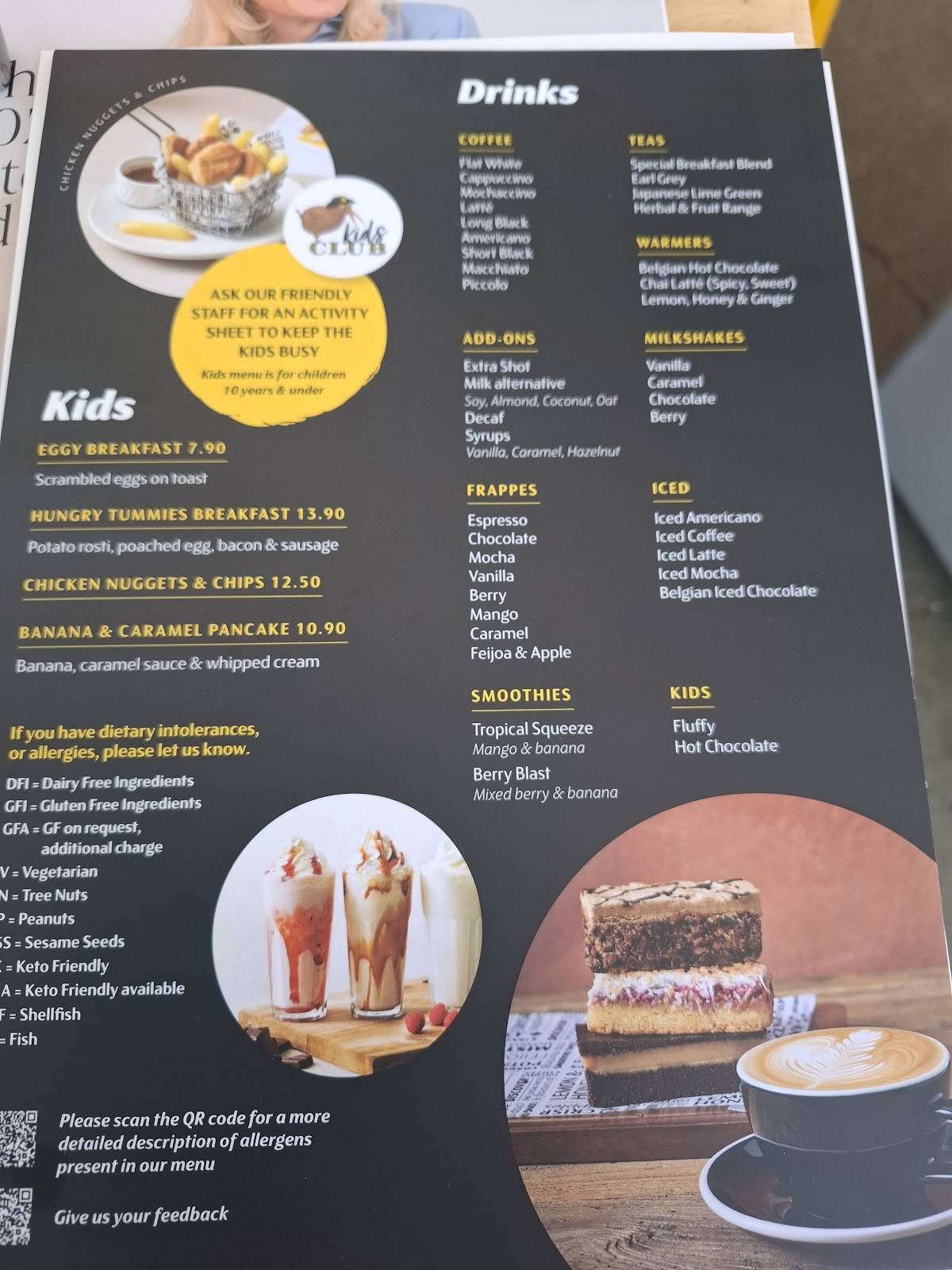 Columbus Coffee меню