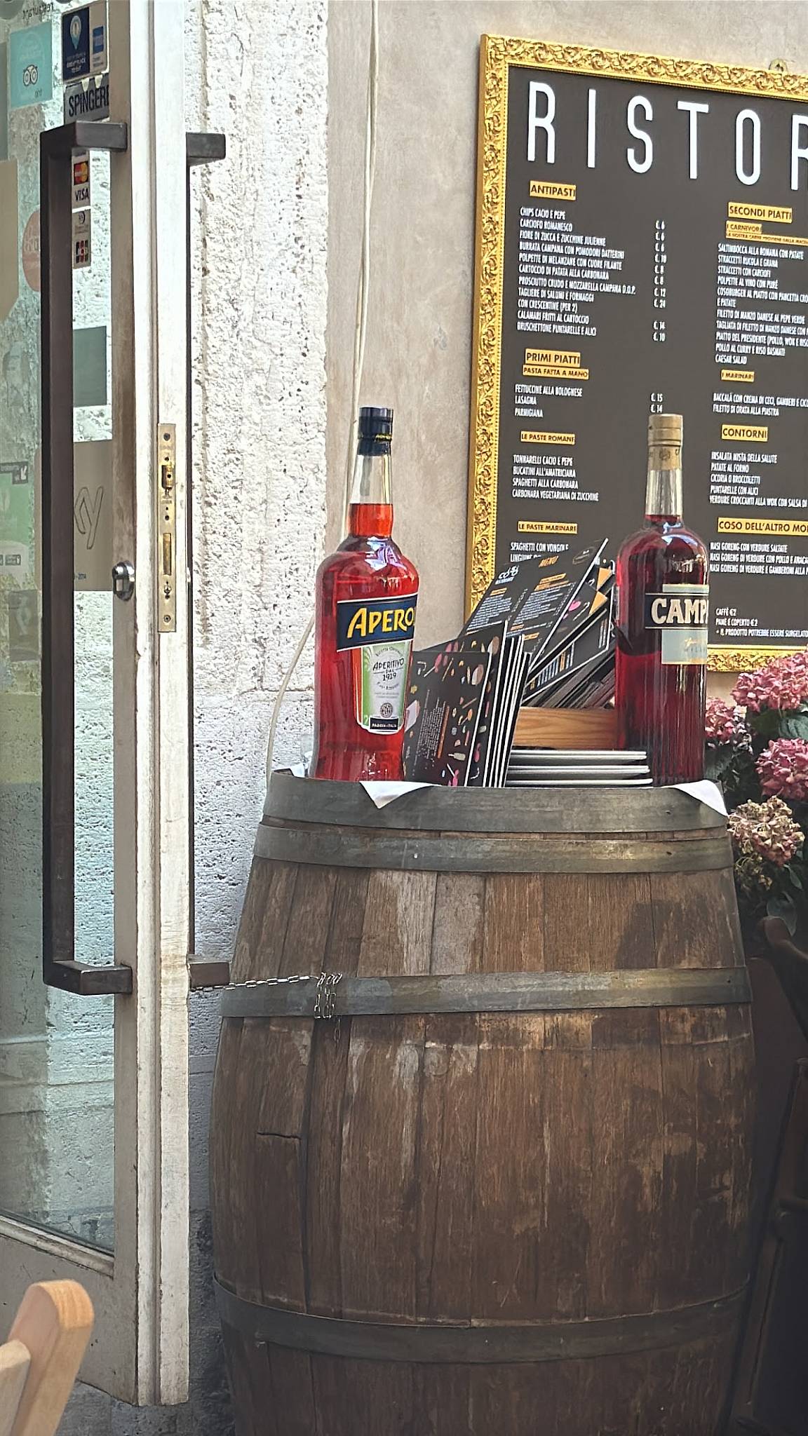 Coso Ristorante меню