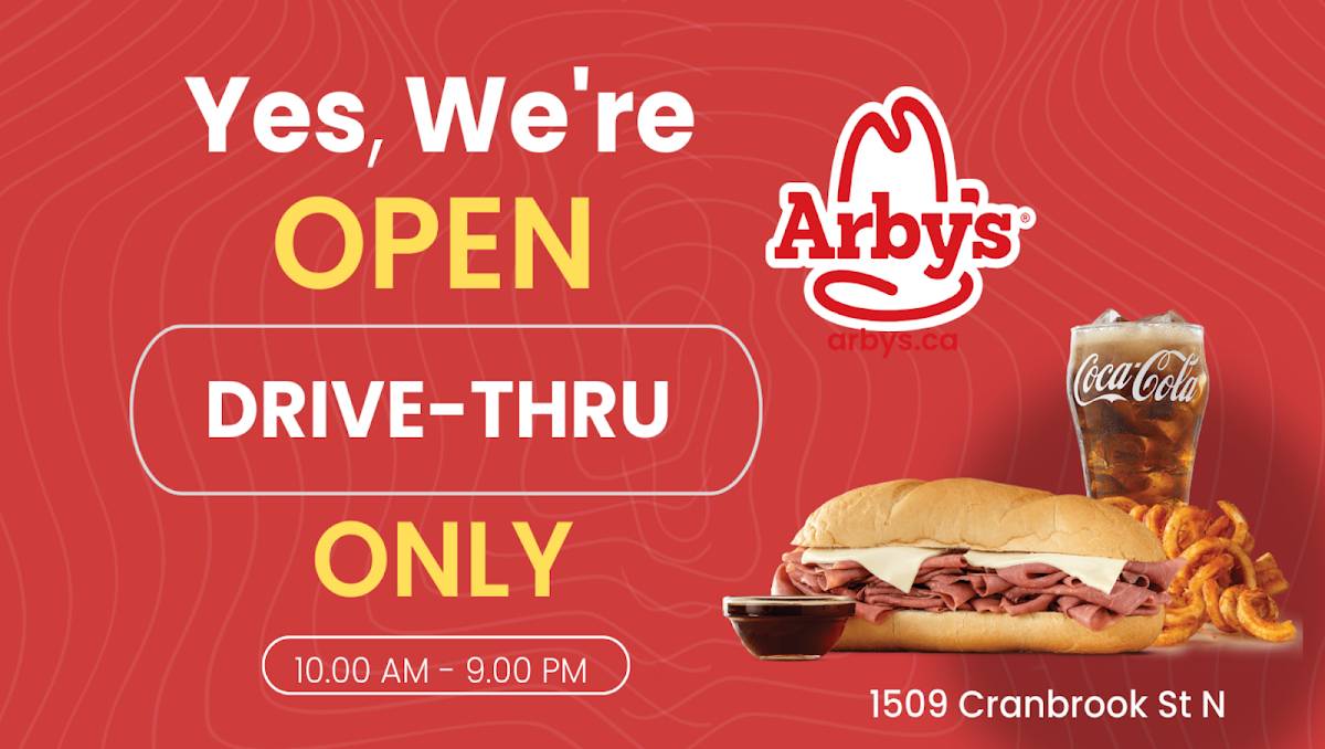 Arby's меню