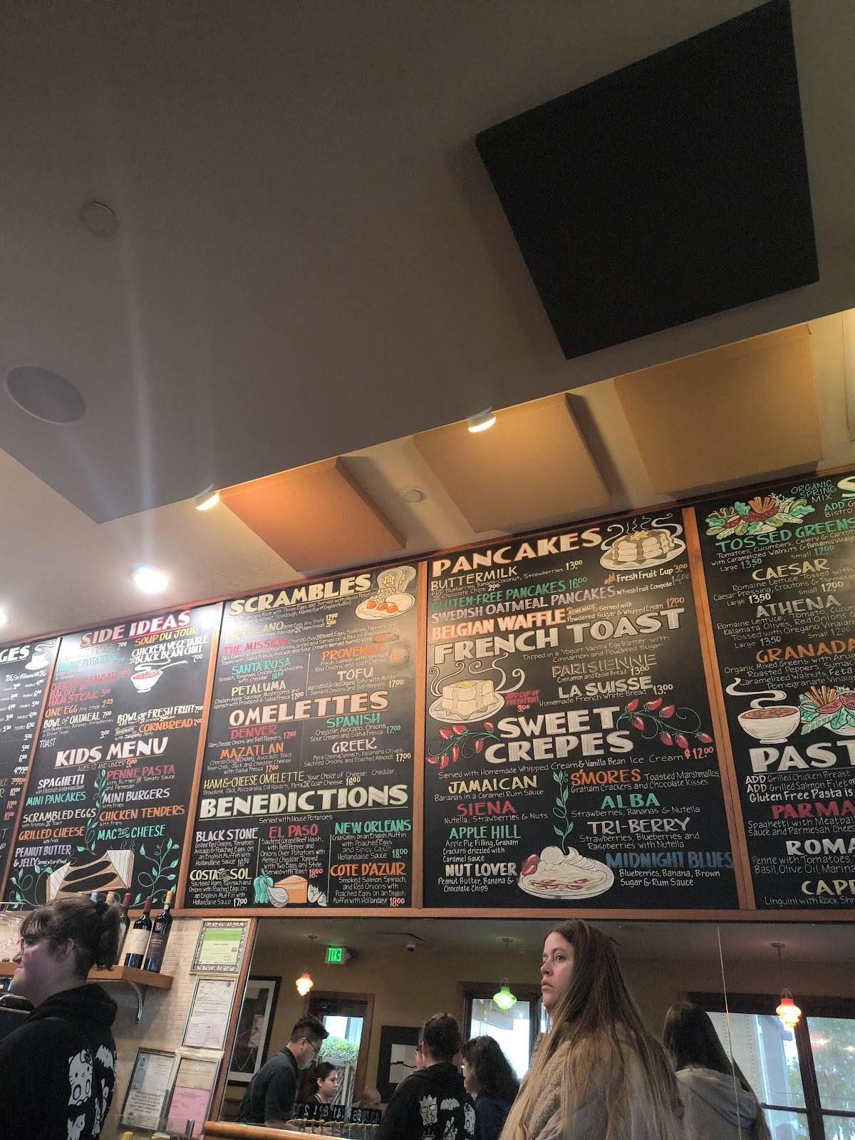 Crepevine Santa Rosa меню