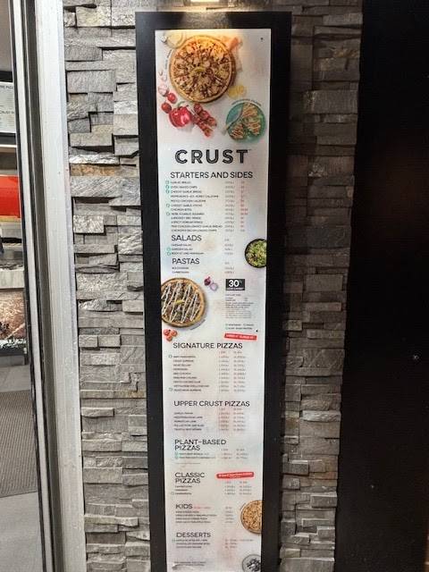 Crust Pizza Drummoyne меню
