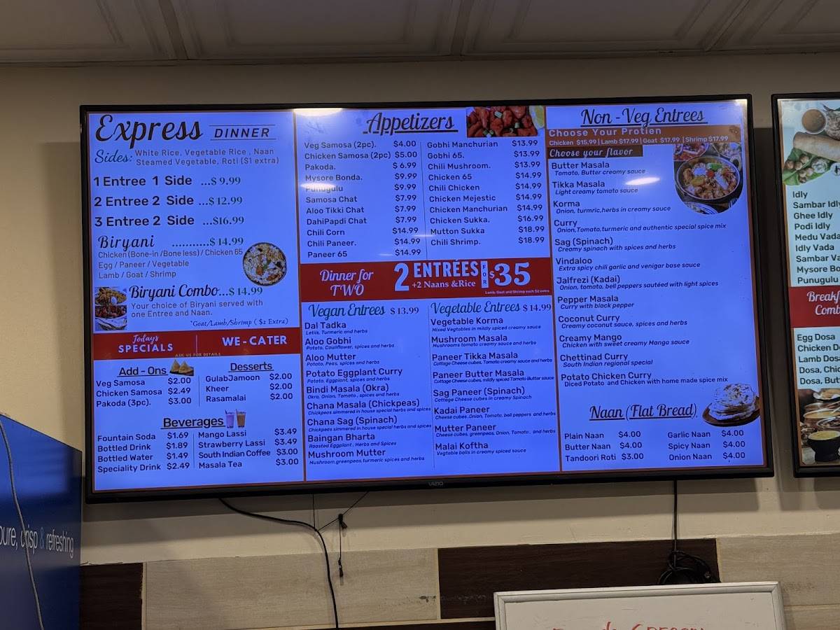 Curry Point Express меню