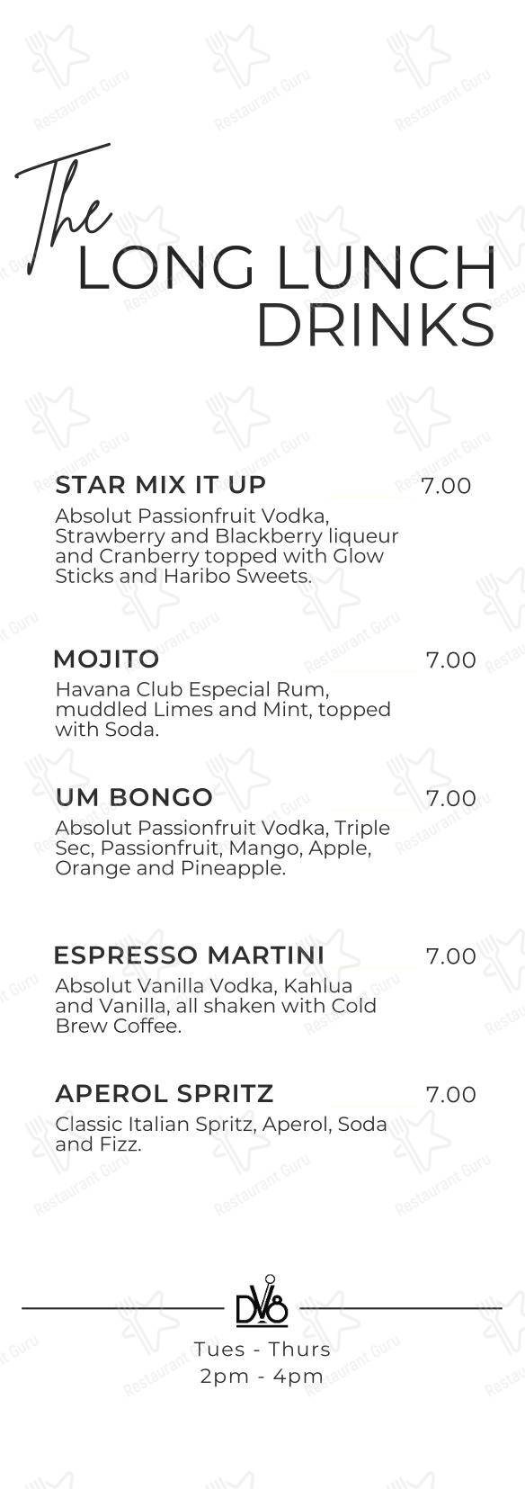 Детское паба и бара DV8 Bar & Lounge