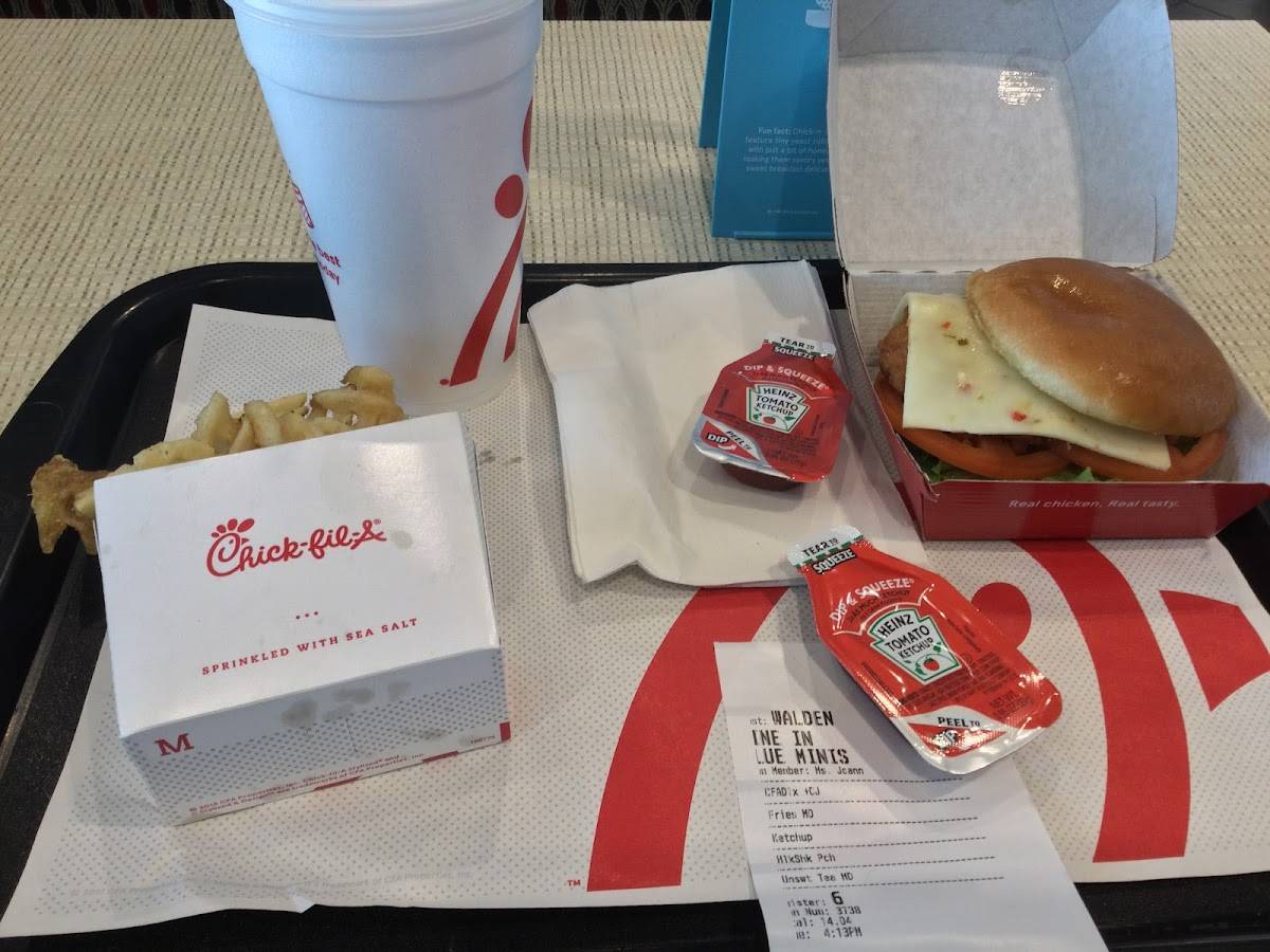 Chick-fil-A меню