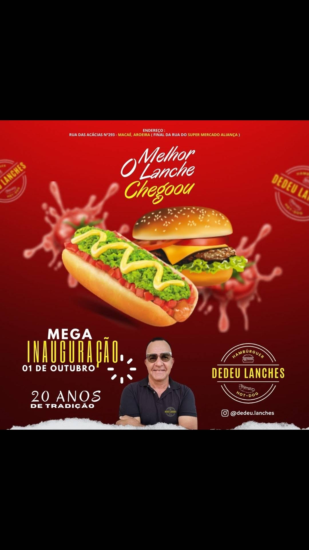 Dedeu.Lanches o Legítimo меню