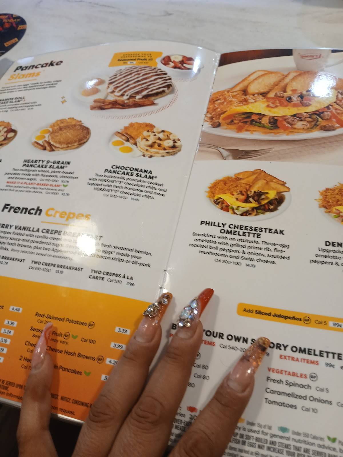 Denny's Restaurant меню