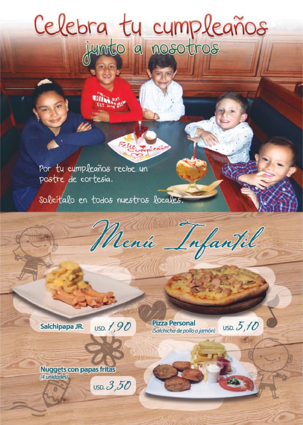Di Rulo Quitumbe меню