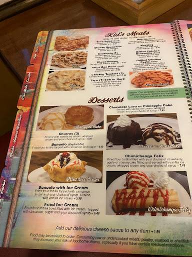 Diego's Mexican Grill меню