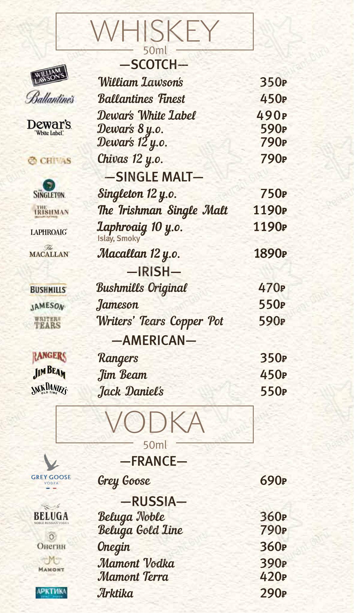 Дирижабль в Люберцах - Takeaway Menu