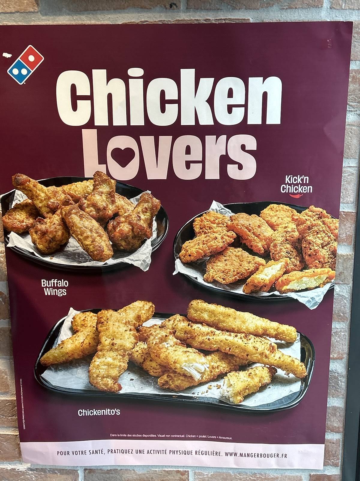 Domino's Rennes - Nord меню