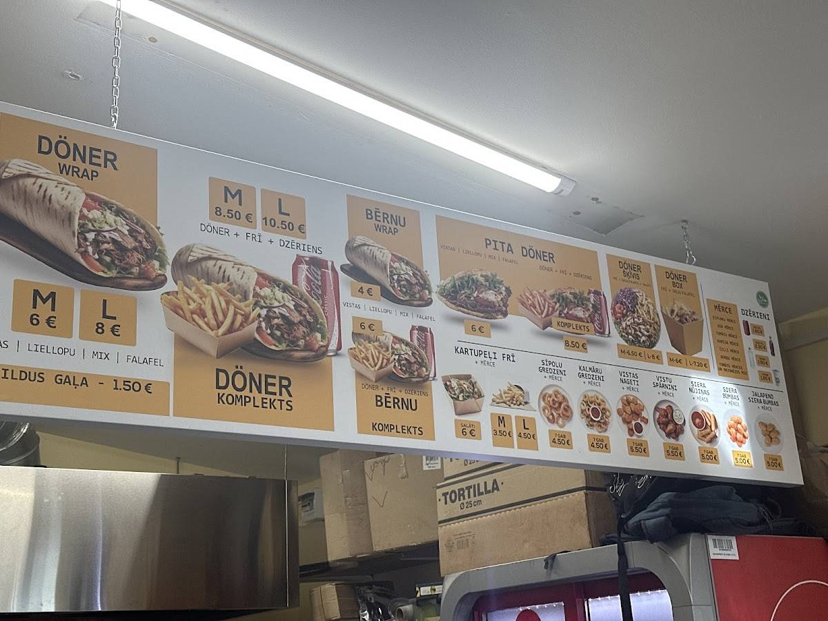 DonerGrill меню