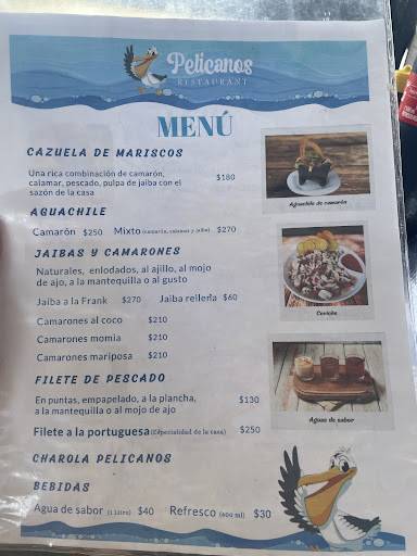 EL PELICANO меню