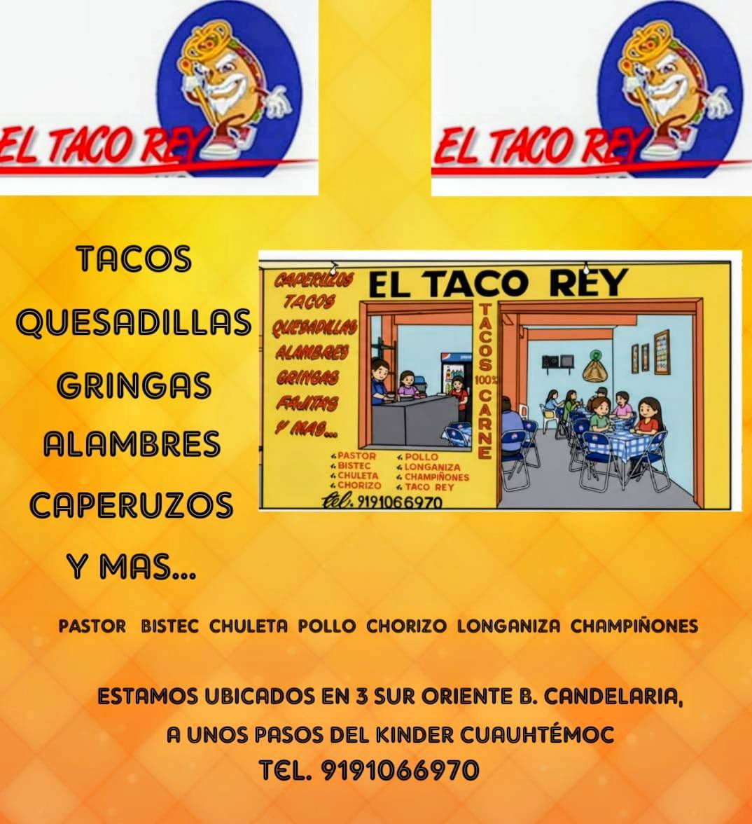 EL TACO REY меню