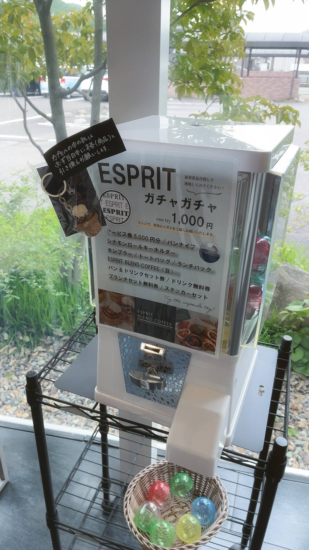 ESPRIT меню