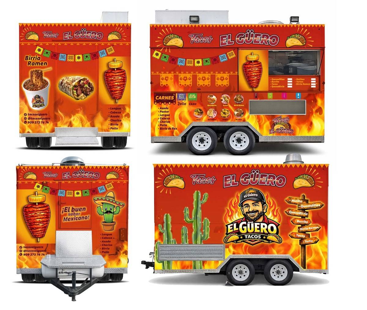 El Güero Tacos меню