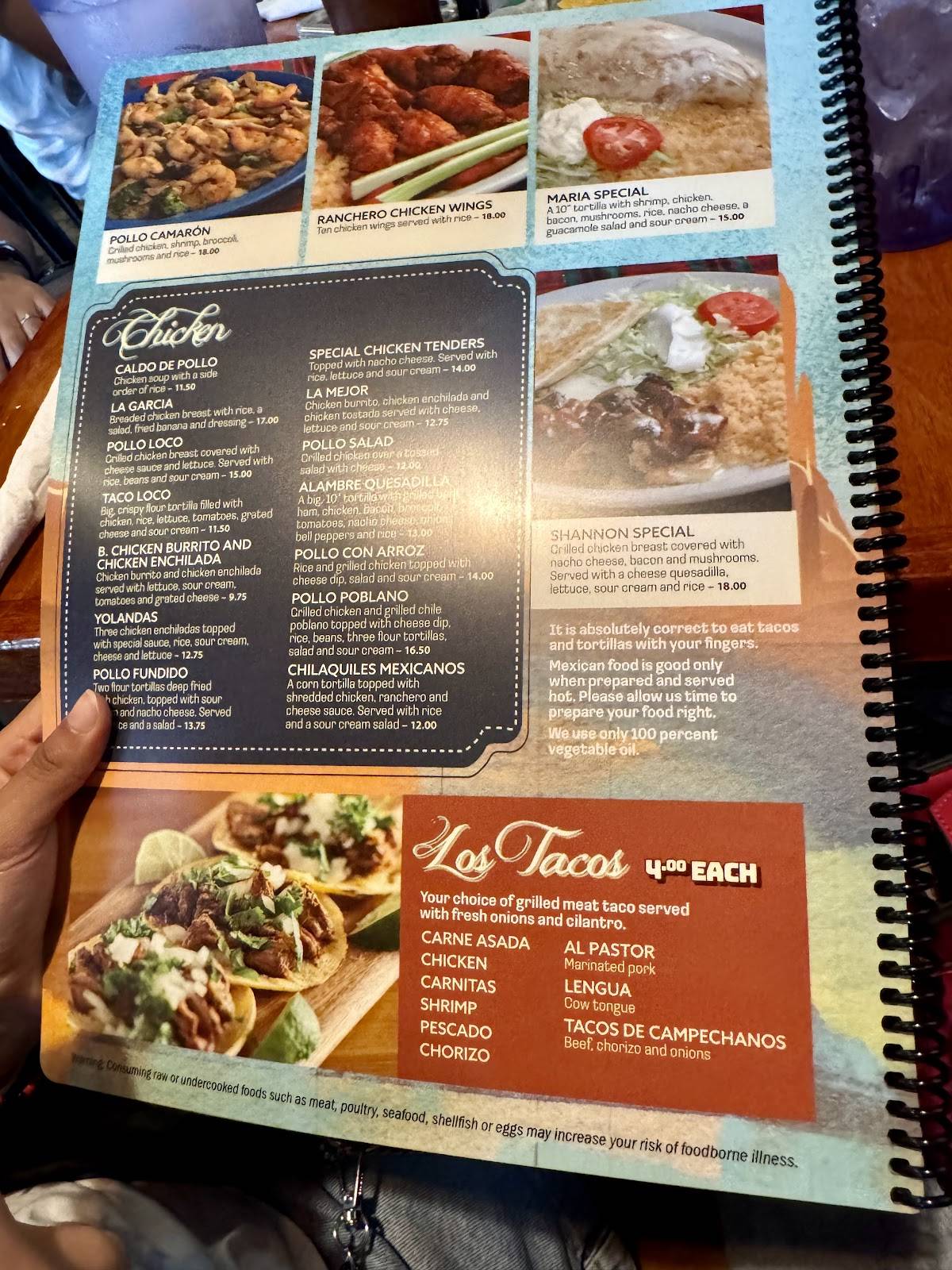 El Ranchero Mexican меню