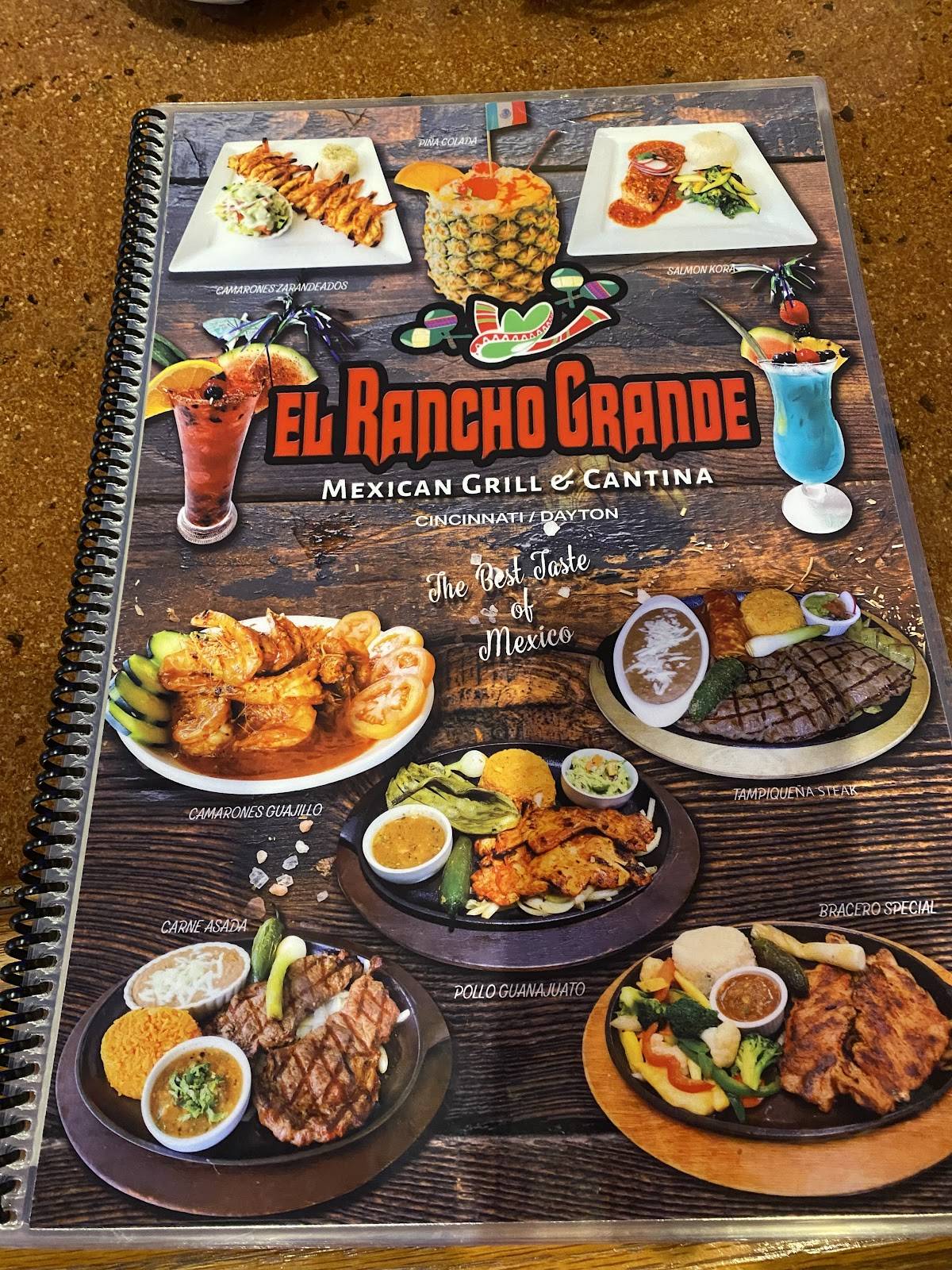 El Rancho Grande - Dent меню