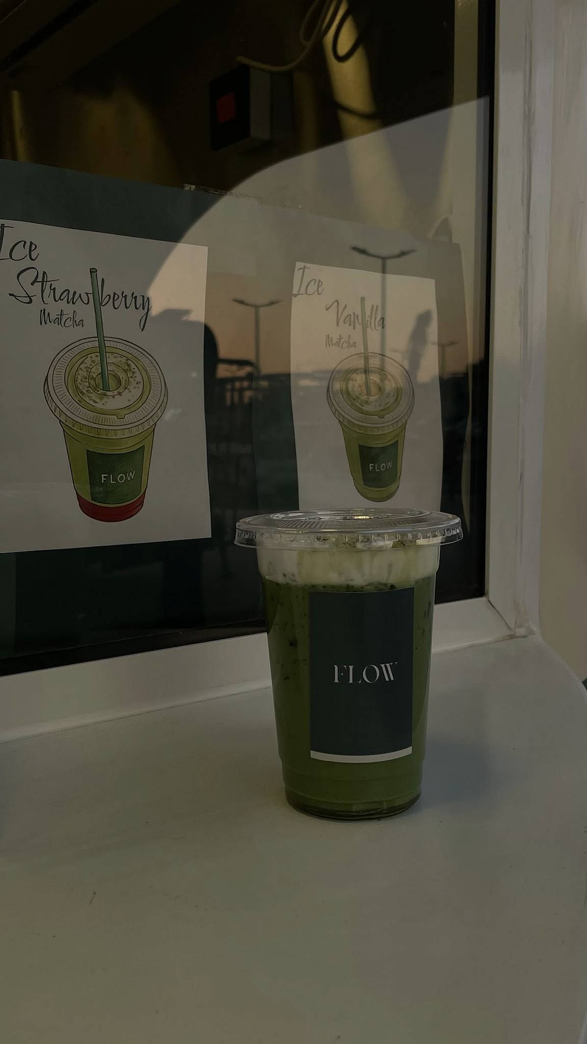 FLOW MATCHA меню