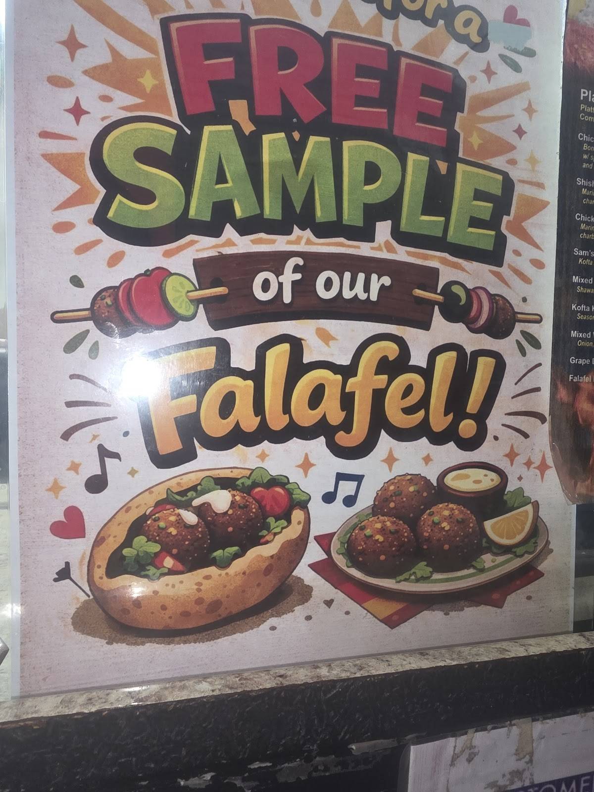 Falafel Time меню