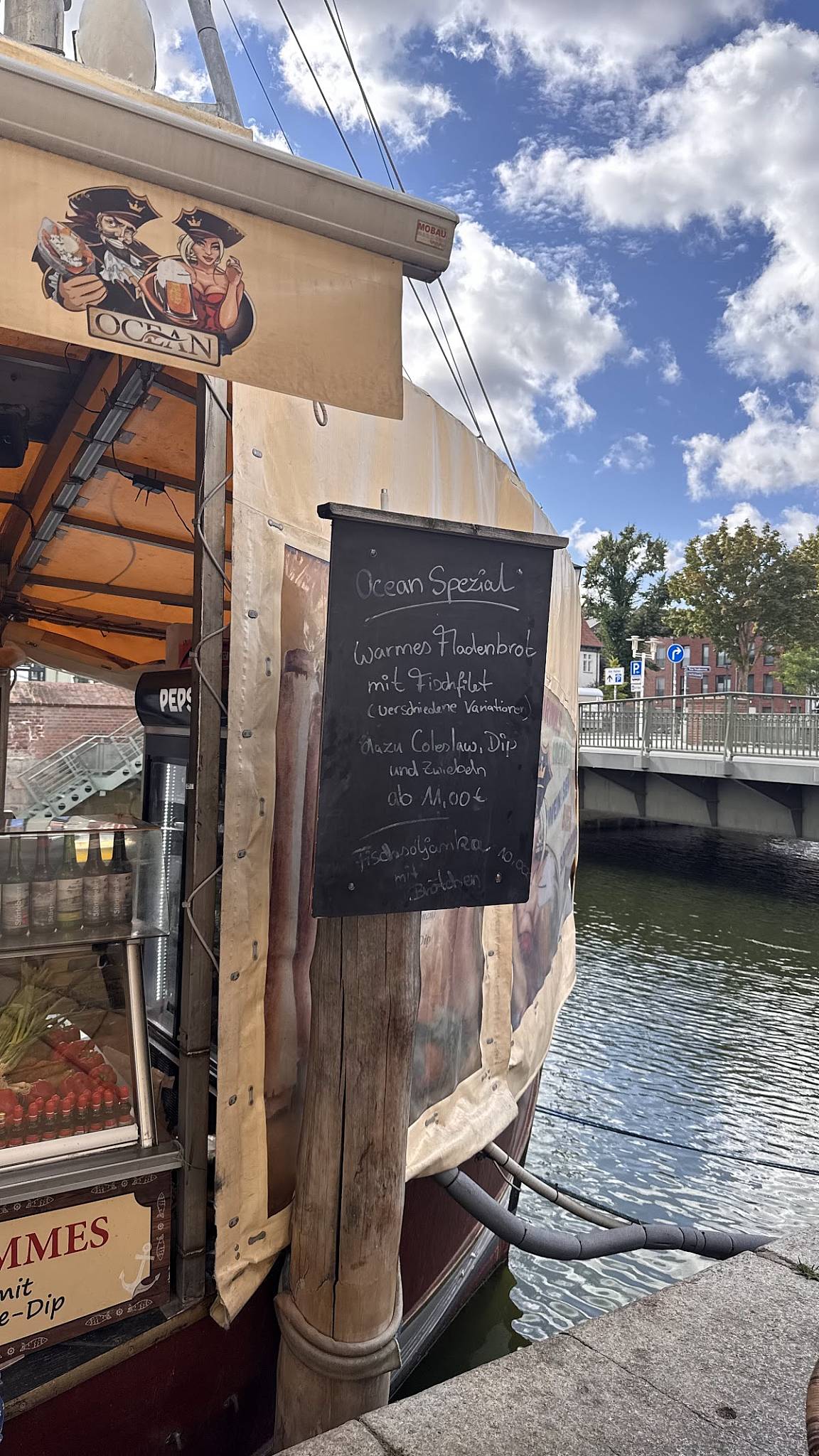Fischkutter Ocean II- Der Backfischkönig меню