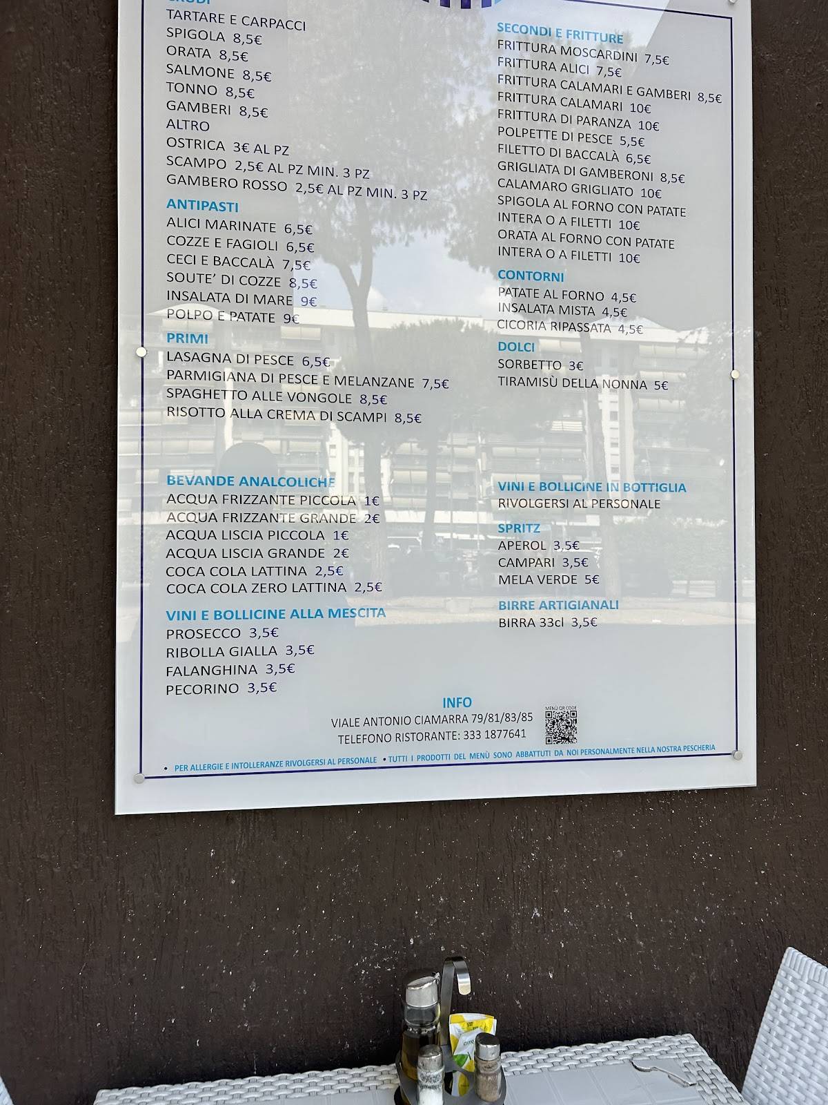 FisHHouse Ristorante меню