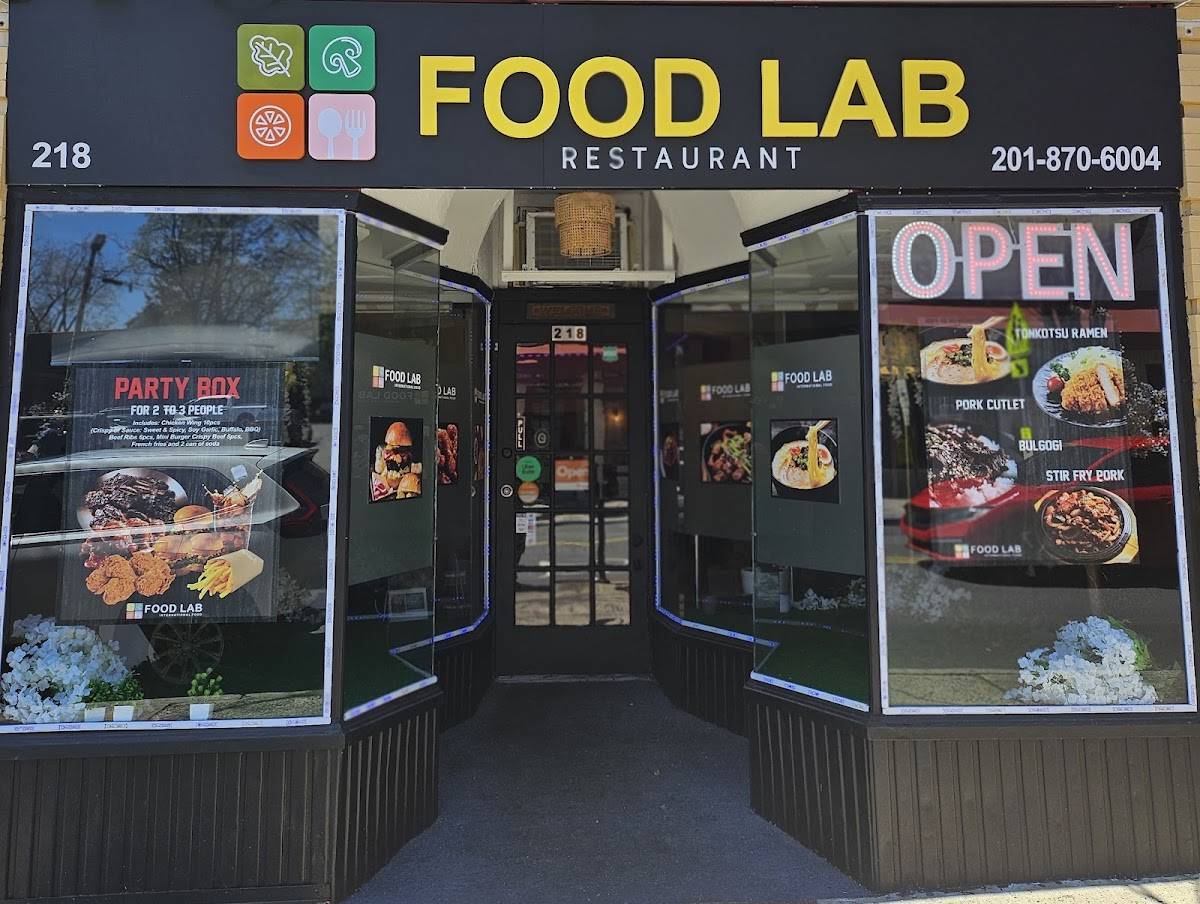 Food Lab меню