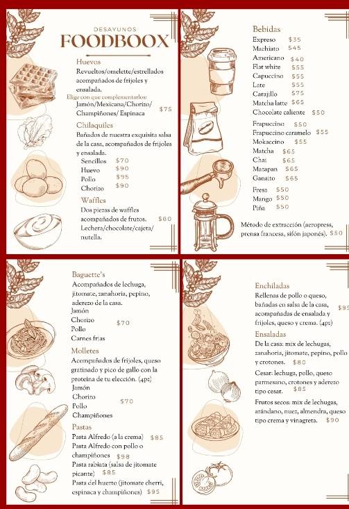 Alquimia Bistro & Café меню